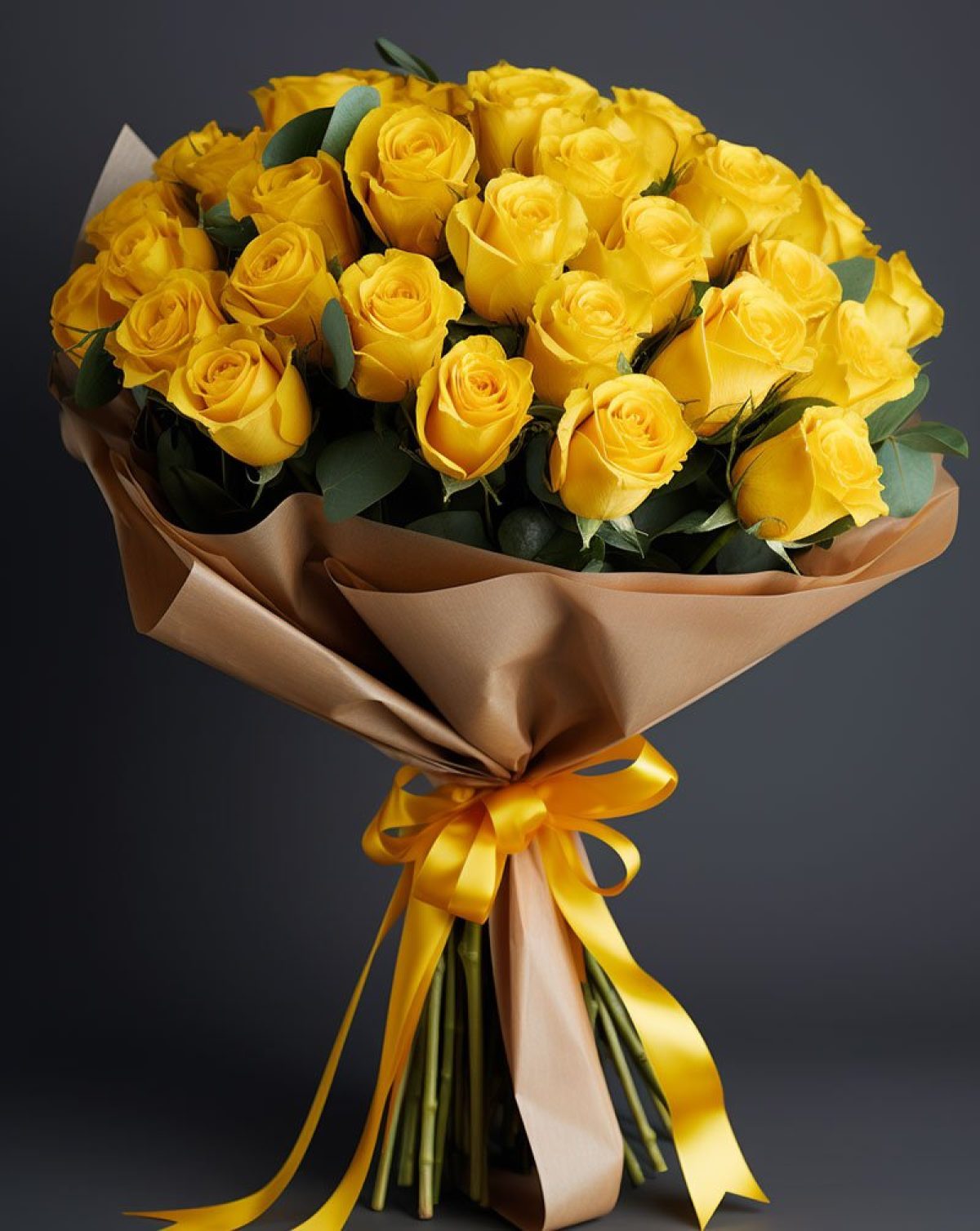 Yellow rose bouquet discount