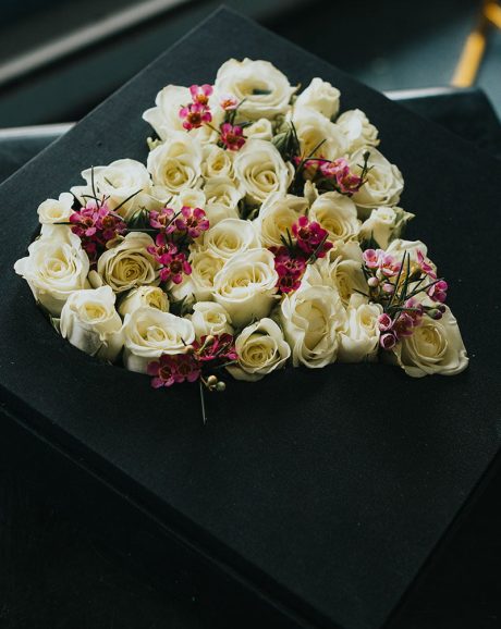 Heart Elegance Rose Box