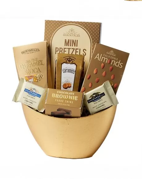 Crimson Celebration Basket