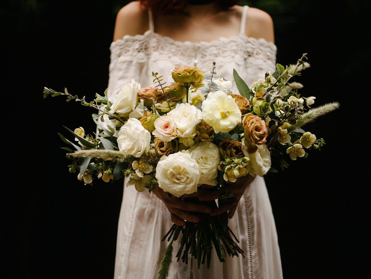 Wedding flower bouquet
