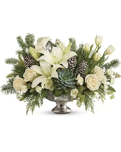 White Frost Centerpiece