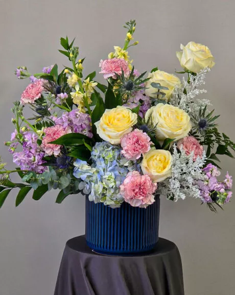 Azure Sky Blossom Arrangement