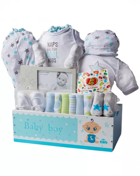 Sweet Baby Boy Basket