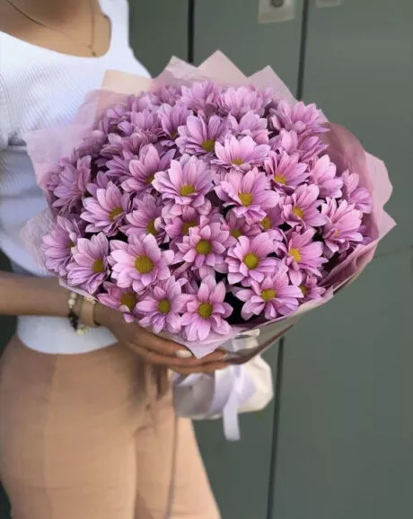 Lilac Daisy Bouquet