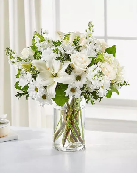 White Peace Bouquet