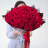 100 premium red roses bouquet