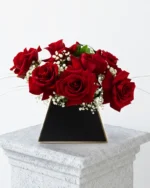 My Black Purse Luxury Sweet Roses