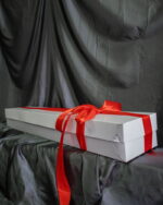 12 Premium Pink Roses in a Box - Image 2