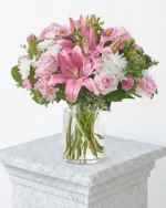 Caring Thoughts Vase Arrangement Deluxe