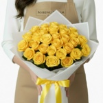 24 Yellow Rose Bouquet