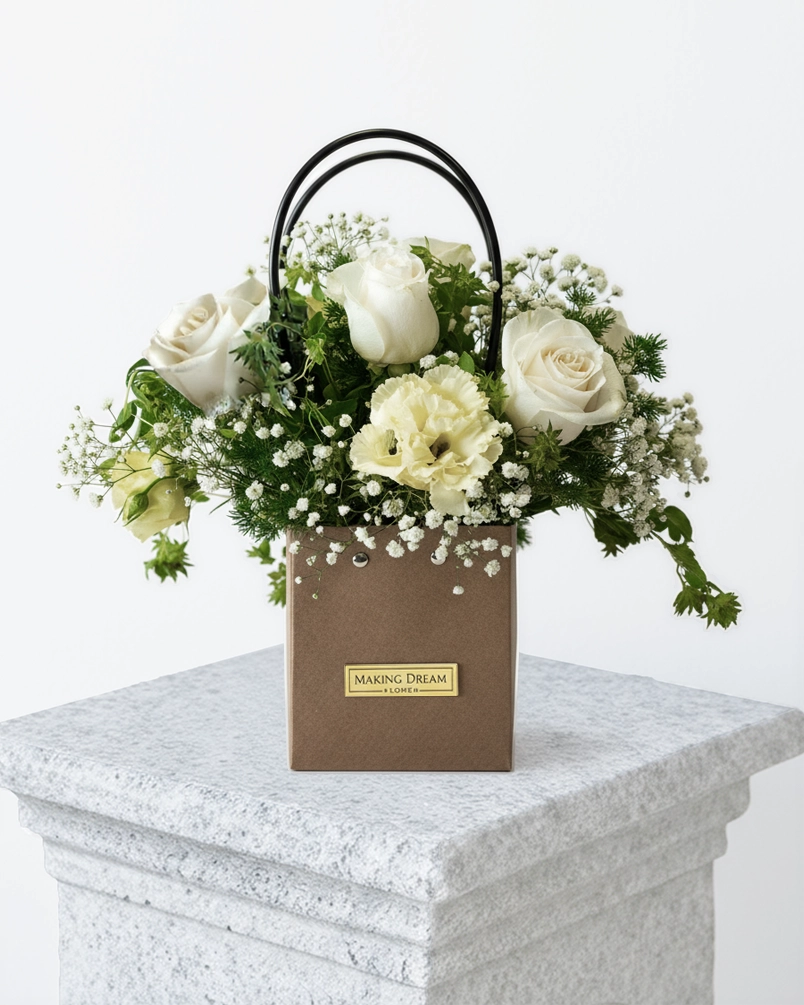 Harmony in Craft Paper Box