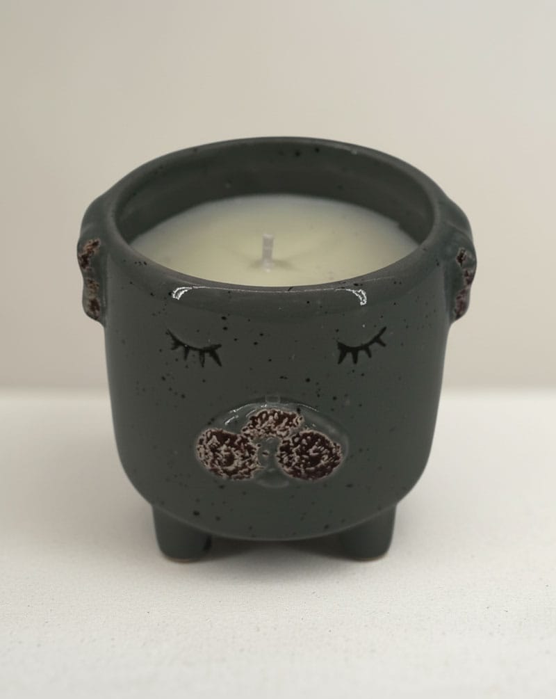 Adorable Puppy Candle