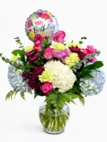 Birthday Hydrangea Wishes