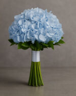Blue Hydrangea Bridal Bouquet - Image 2