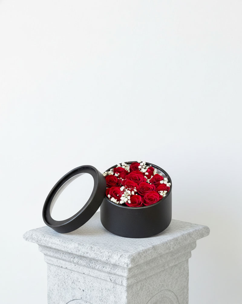 Classic Red Rose Box