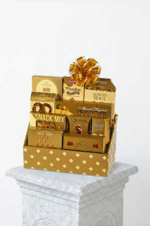 Cozy Plaid Treasures Basket