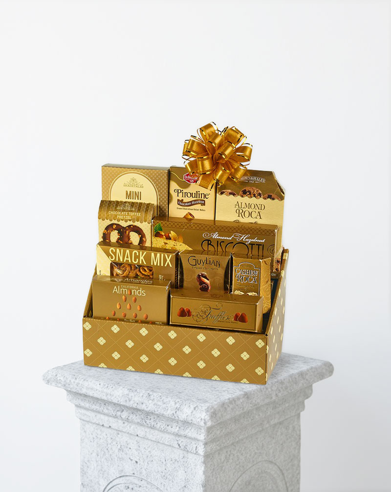 Cozy Plaid Treasures Basket