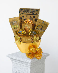 Crimson Celebration Basket
