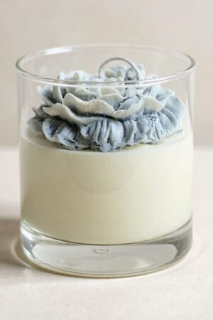 Crystal Peony Candle