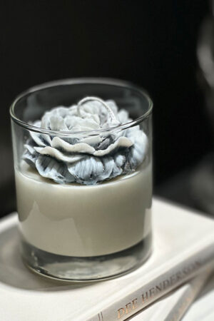 Crystal Peony Candle