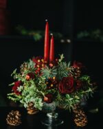 Festive Rose Display Centerpiece - Image 3