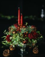 Festive Rose Display Centerpiece - Image 2