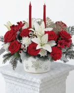 Frosted Forest Centerpiece