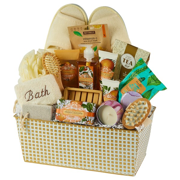 GBA974 Lavender Spa Gift Basket - Image 1