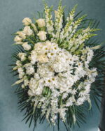 Eternal Embrace White Sympathy Standing Spray
