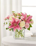 Hope Line Bouquet in a Cube