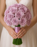 Lavender Roses Bridal Bouquet