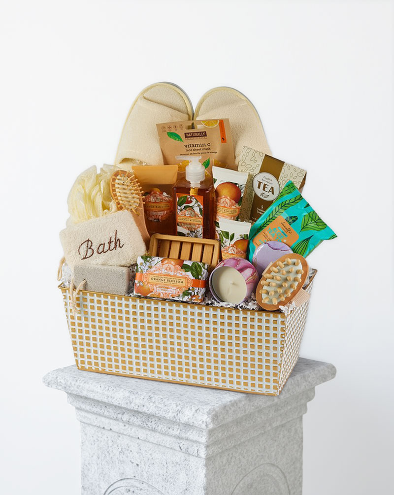 Lavender Spa Gift Basket