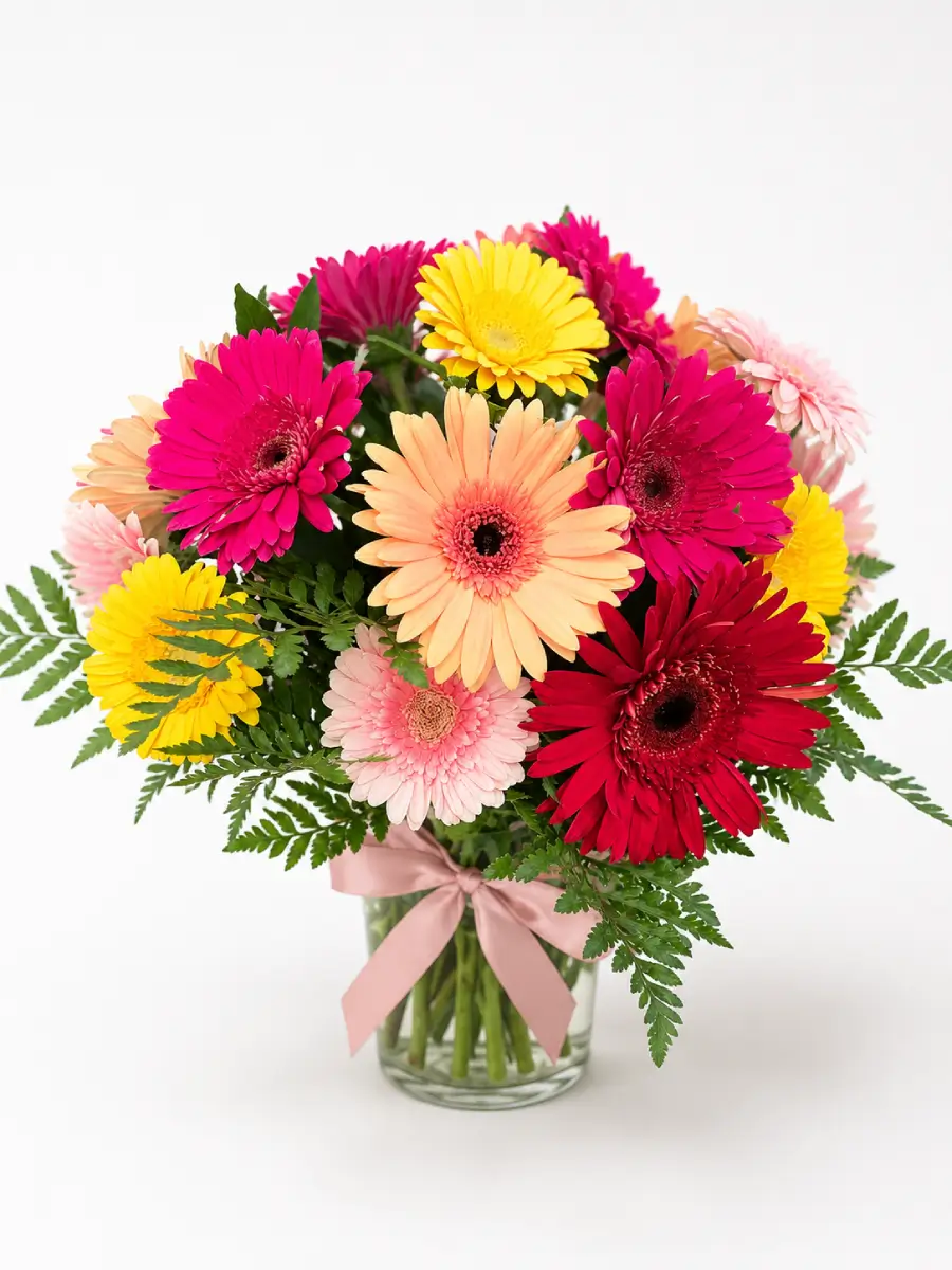 Mixed Color Gerbera Daisies