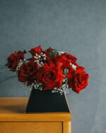 My Black Purse Luxury Sweet Roses - Image 3