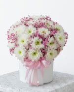 My Gilded Romance White Purse Bloom