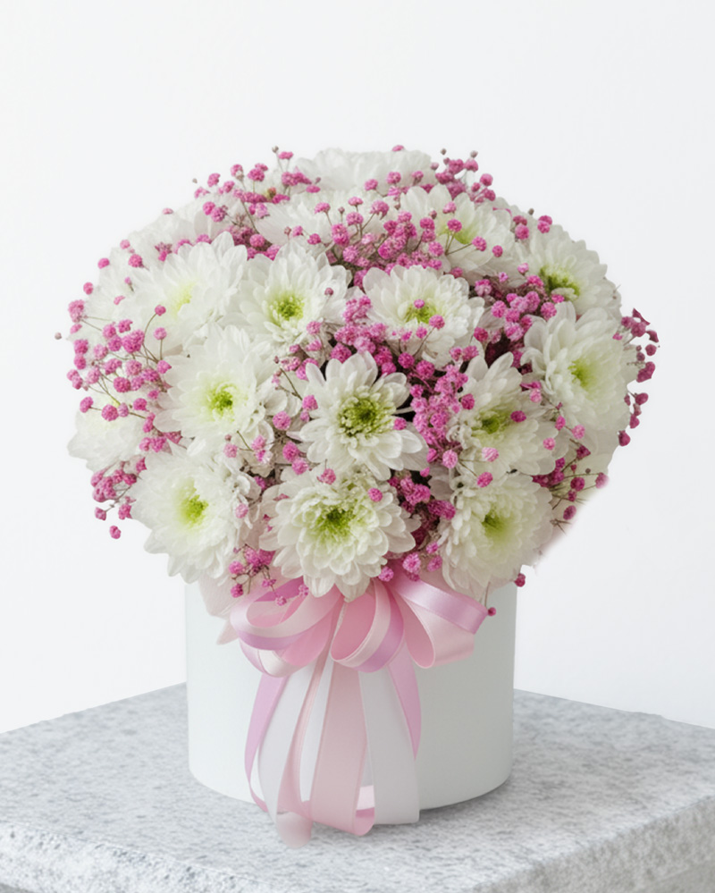 My Gilded Romance White Purse Bloom