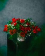 Petite Splendor Spray Rose Arrangement - Image 2