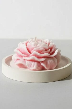 Pink Peony Candle