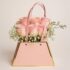 Pink Purse with Pink Roses