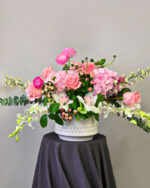 Pink Reverence Centerpiece