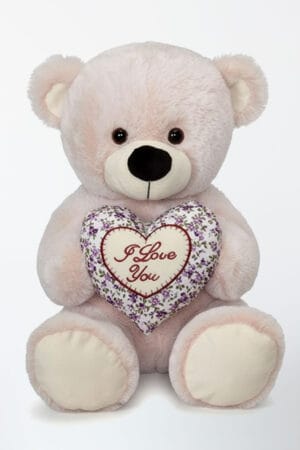 Pink With Heart 11″