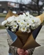 Premium White Daisies Bouquet