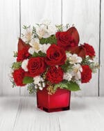 Red and White Elegant Cube - Image 3