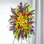 Graceful Remembrance Standing Spray - Image 2