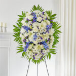 Tranquil Farewell Standing Spray