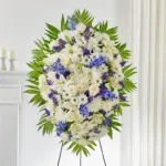 Tranquil Farewell Standing Spray - Image 3