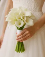 White Calla Lily Bridal Bouquet