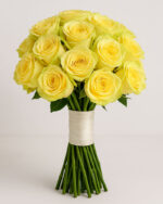 Yellow Roses Bridal Bouquet - Image 2