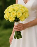 Yellow Roses Bridal Bouquet