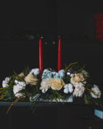 Yuletide Elegance Floral Centerpiece